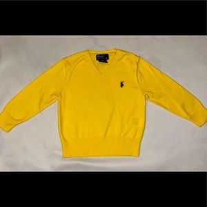 Polo Ralph Lauren Yellow Sweater Size 2/2T